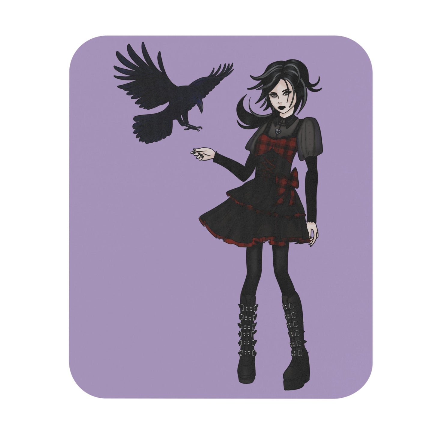 Raven Witch Mouse Pad
