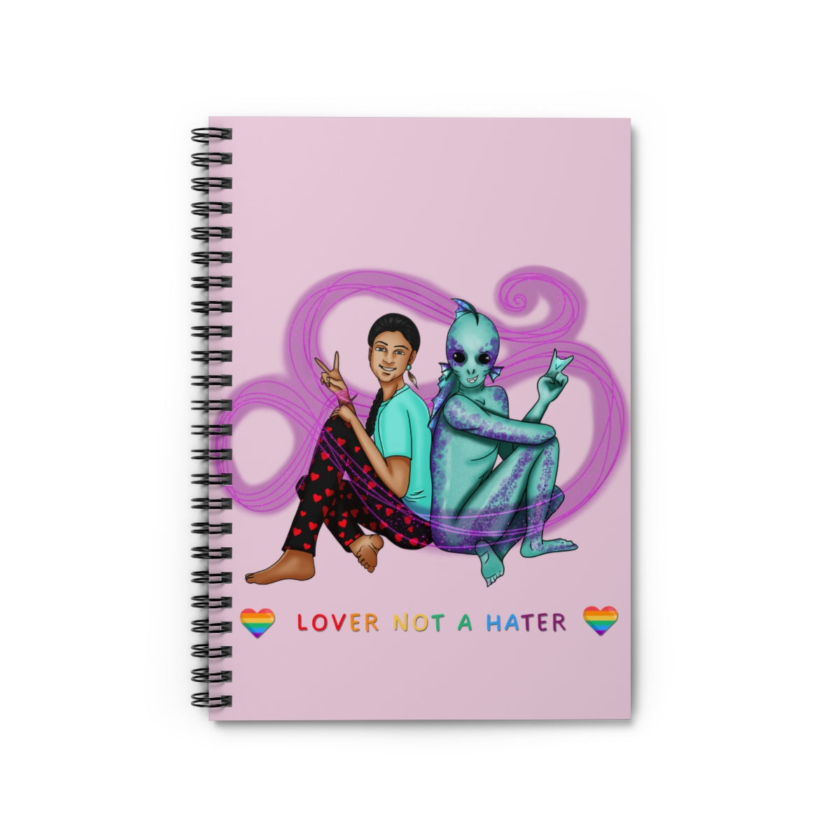 Lover not a Hater Notebook