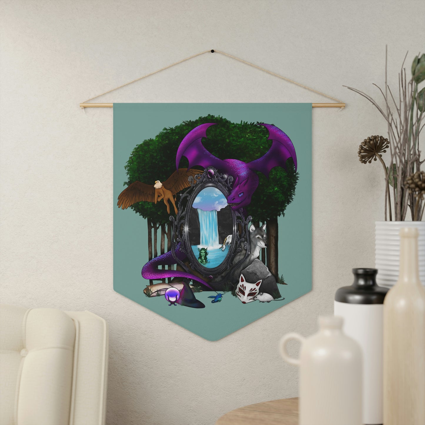 Portal to the Magic Mirror Pennant