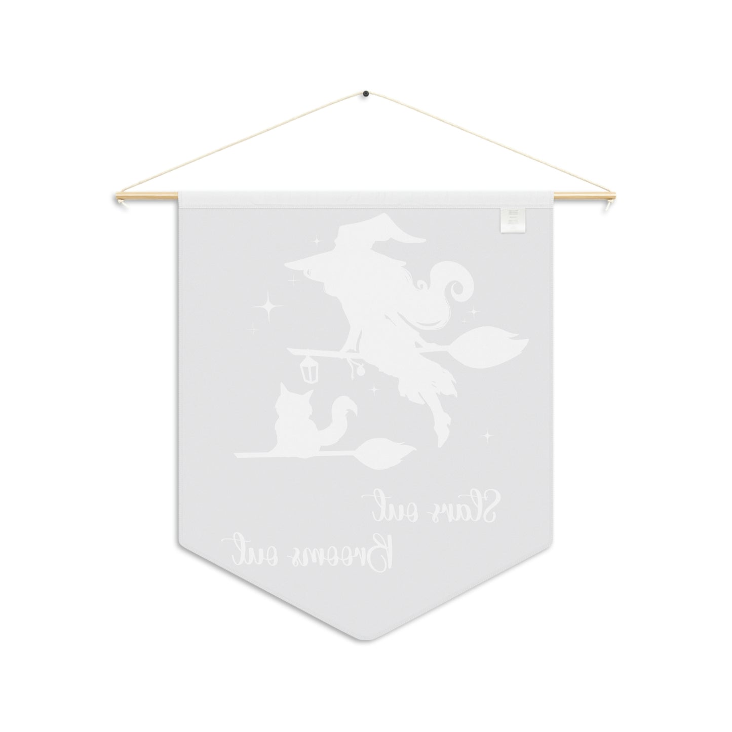 Light Shadow Witch with Cat Pennant