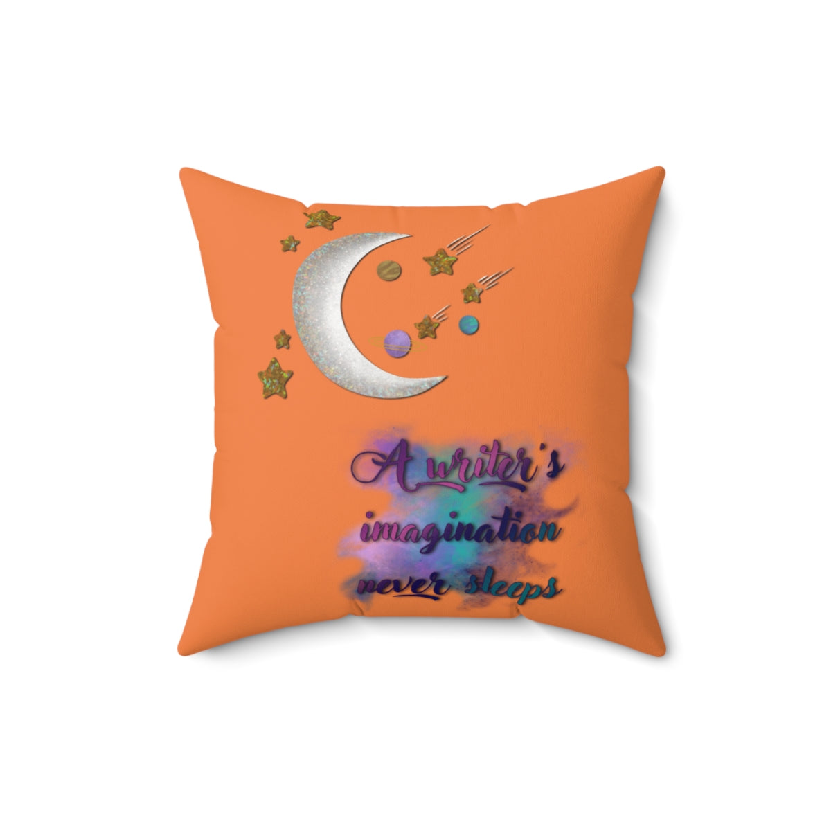 Writer's Imagination Decorative Pillow