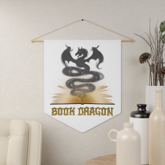 Book Dragon Pennant