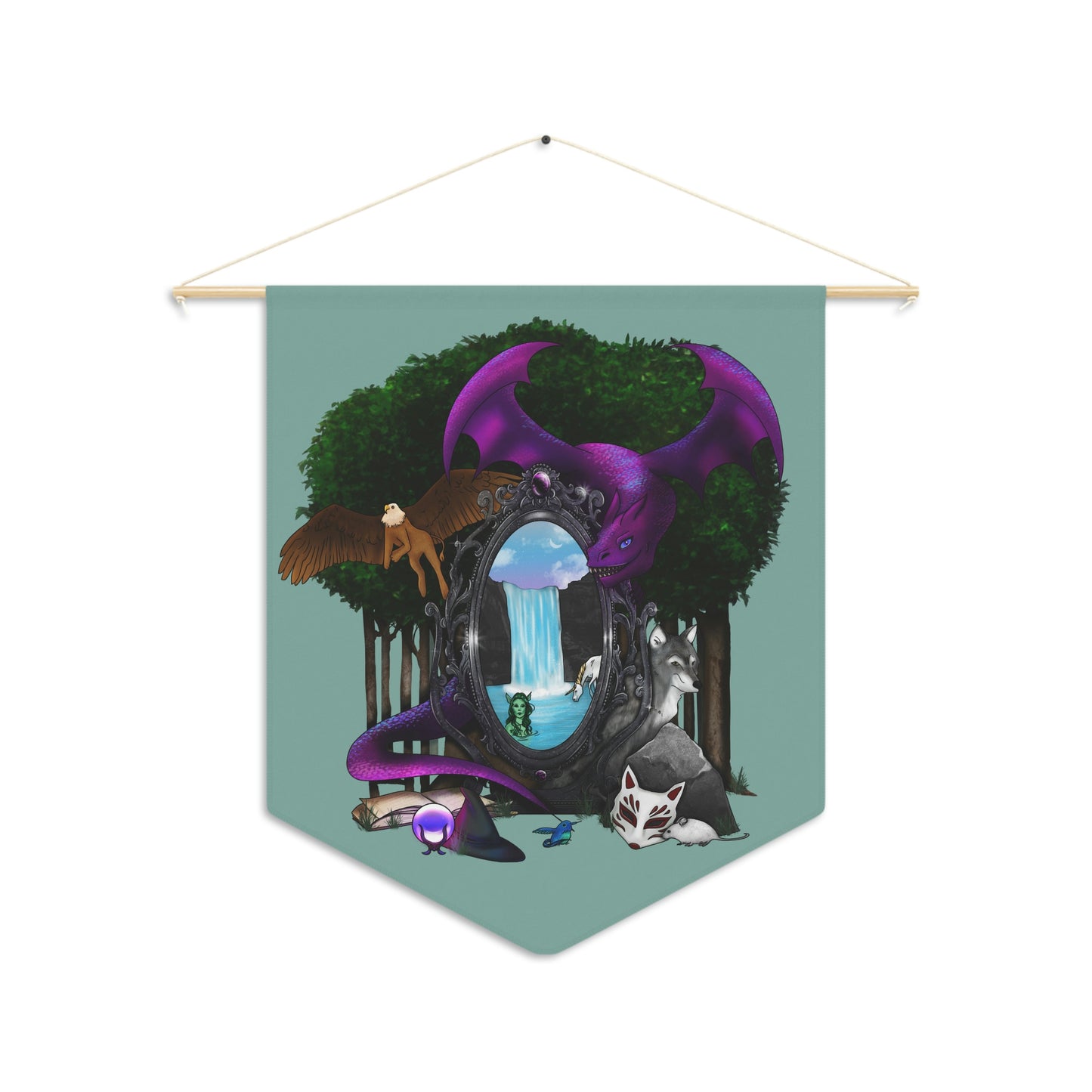 Portal to the Magic Mirror Pennant