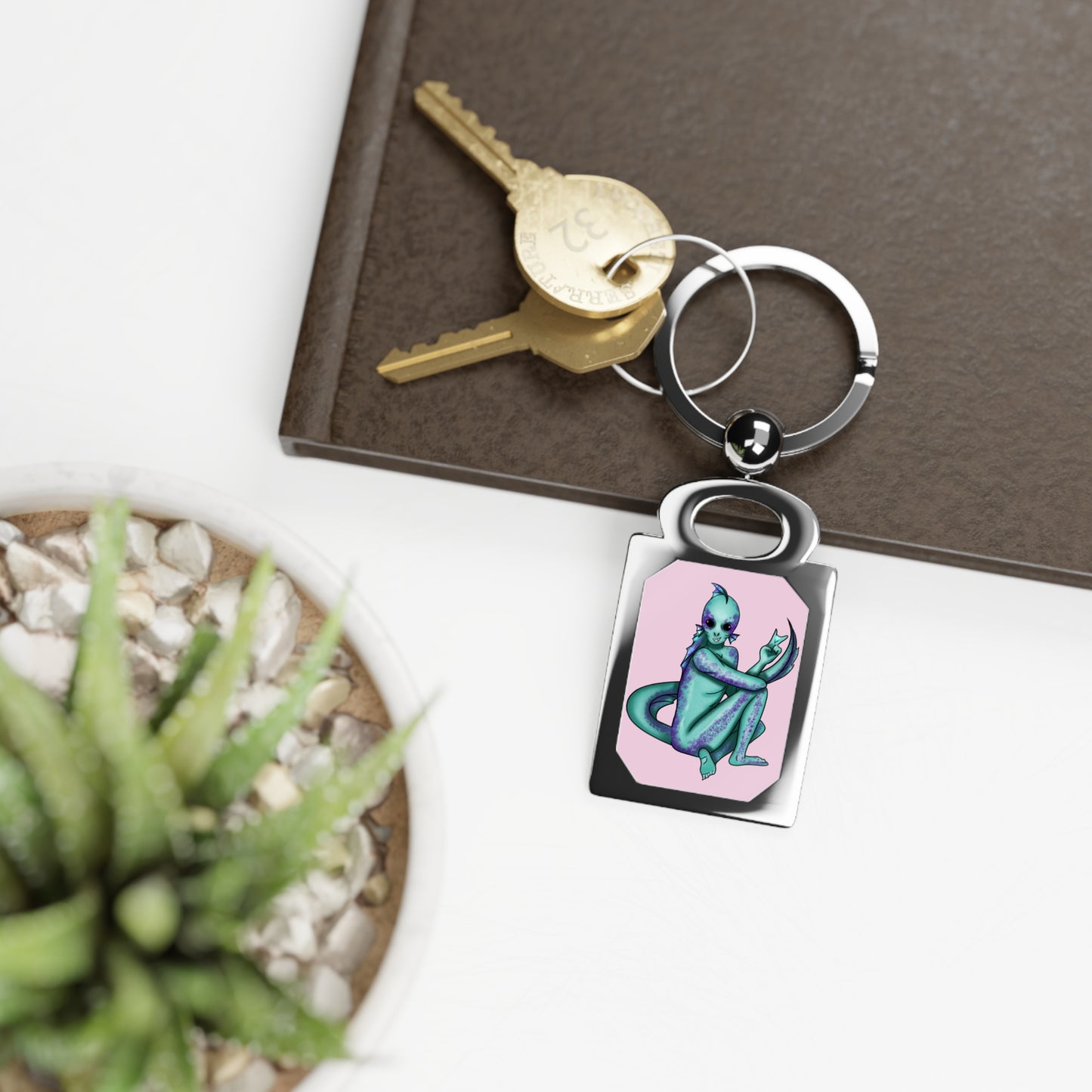 Lake Monster Keyring