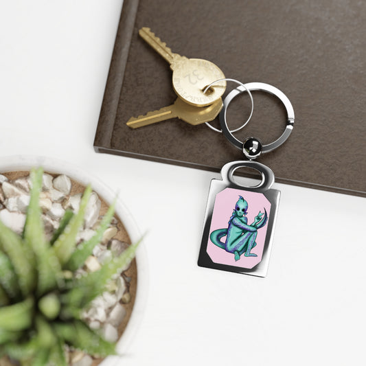 Lake Monster Keyring