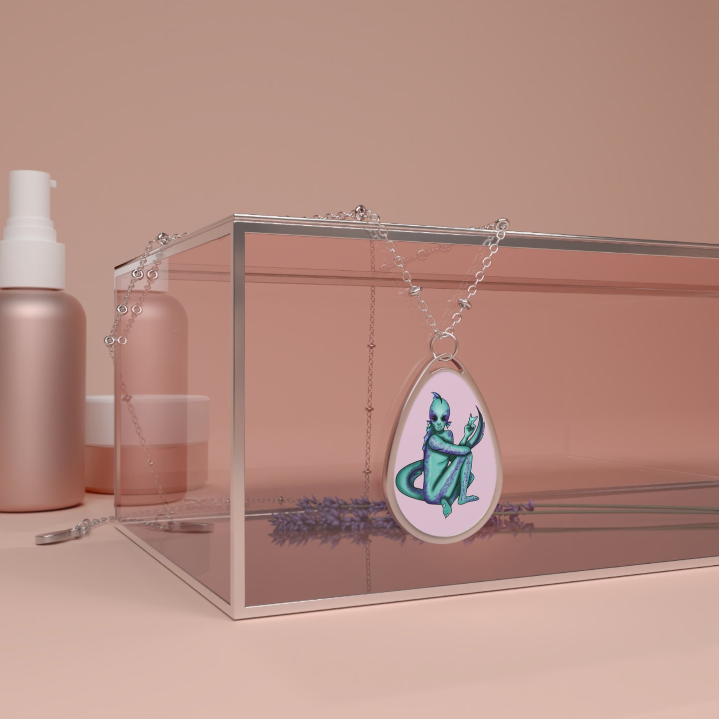 Lake Monster Necklace