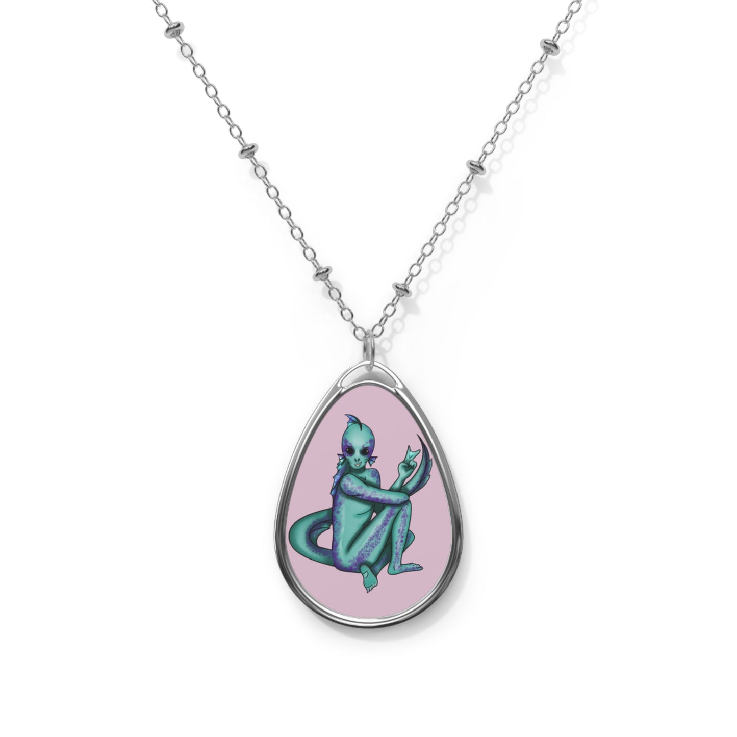 Lake Monster Necklace