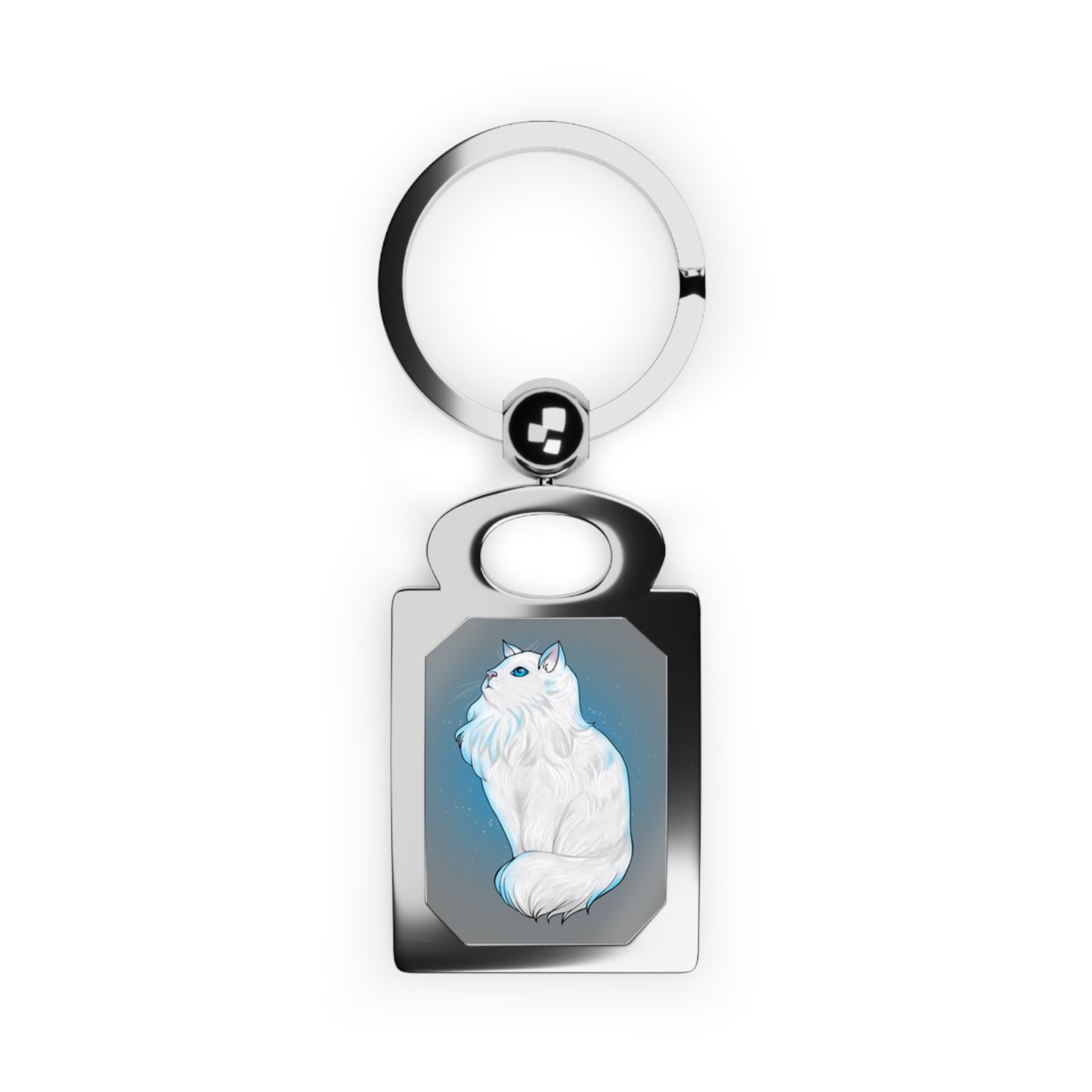 Cat Familiar Keyring