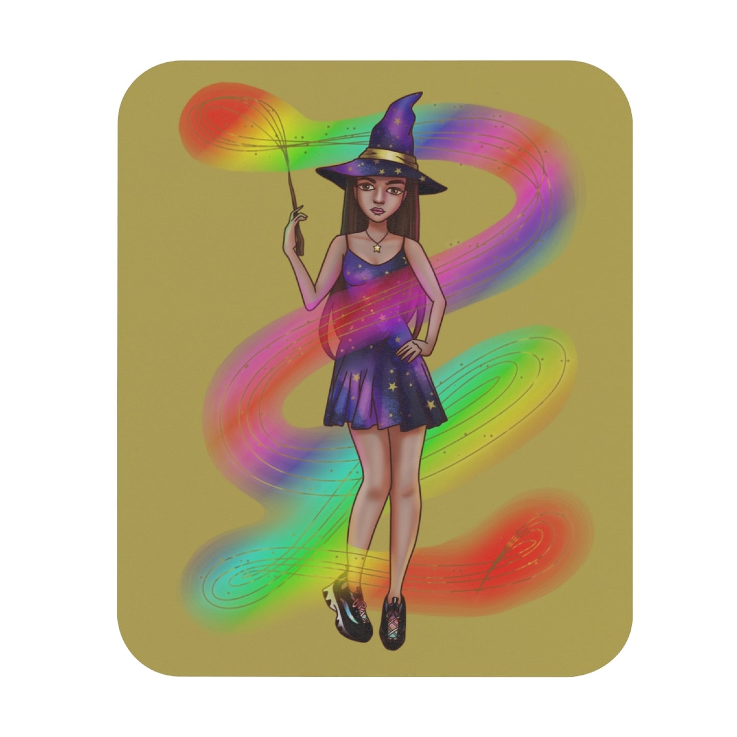 Magical Witch Mouse Pad