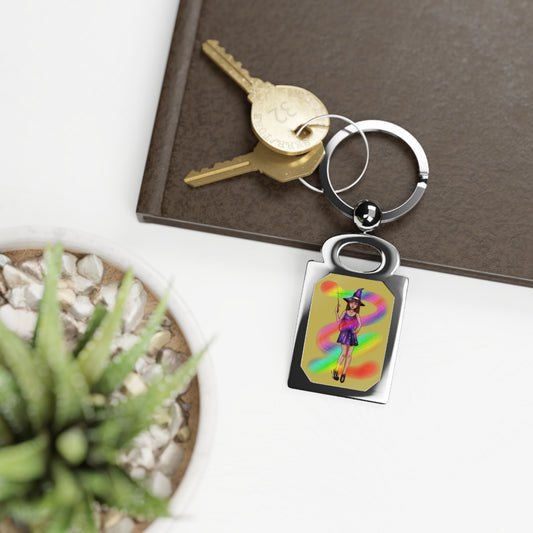 Magical Witch Keyring