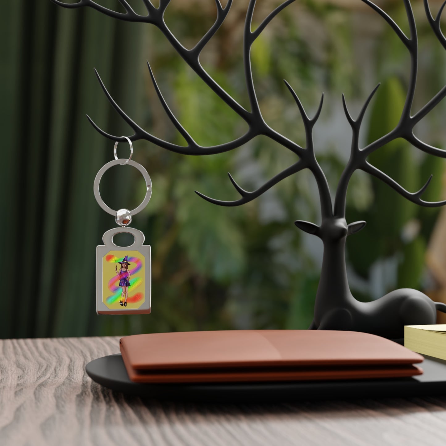 Magical Witch Keyring
