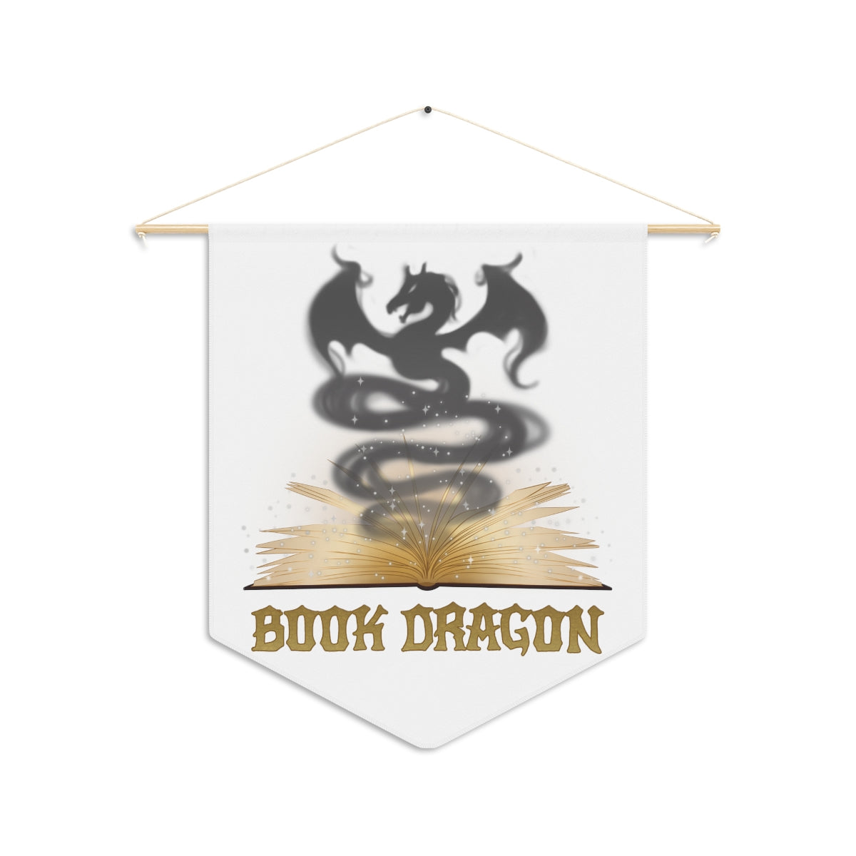 Book Dragon Pennant