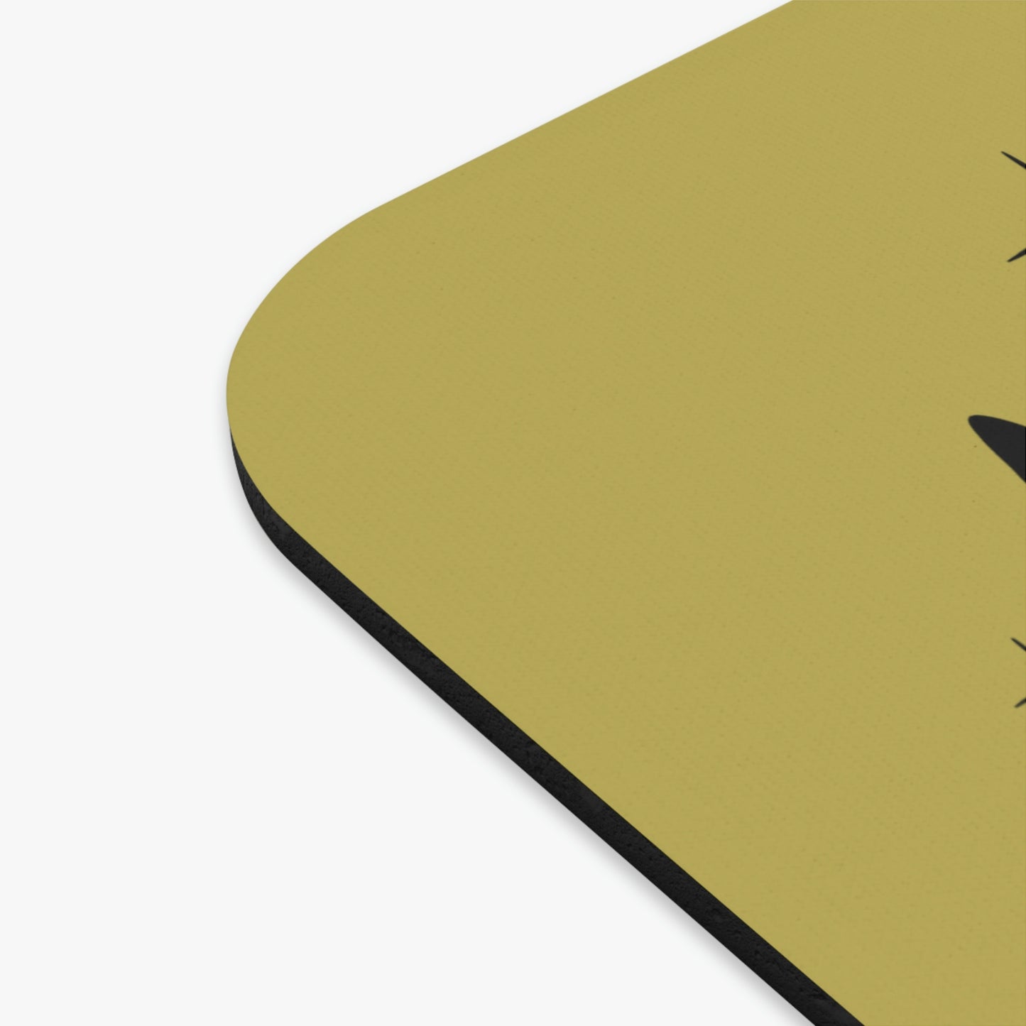 Dark Shadow Witch with Cat Mouse Pad